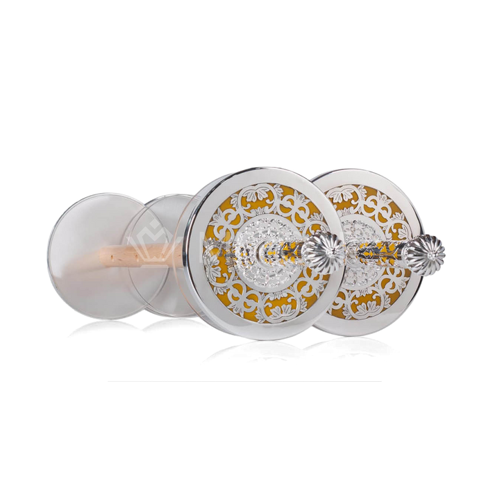 Modern Design Atzei Chaim: AE-79 - Torah Rollers & Atzei Chaim