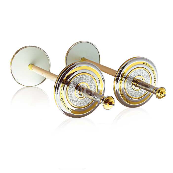 Modern Design Atzei Chaim: AF-4 - Torah Rollers & Atzei Chaim
