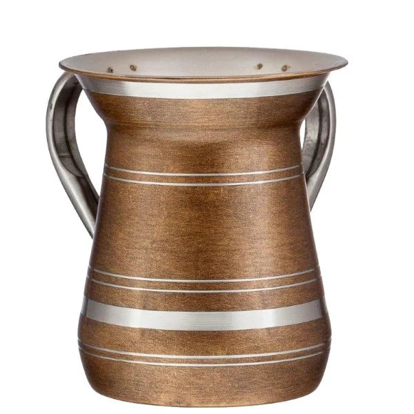 Wash Cup: Gold Lining Texture