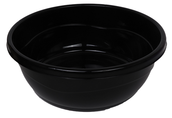 Plastic Washing Bowl Black(Case Quantity 60 PC)