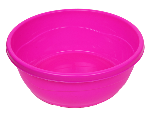 Mini Plastic Washing Bowl Pink (Case Quantity 100 PC)