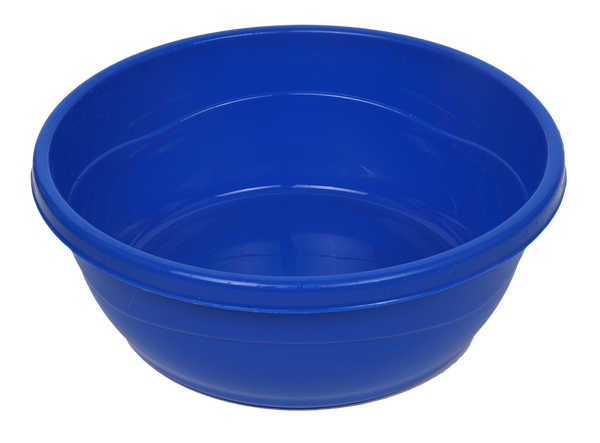 Mini Plastic Washing Bowl Blue (Case Quantity 100 PC)