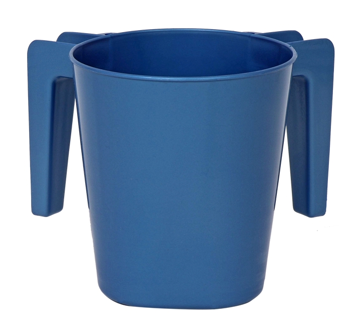 Blue plastic washing cup | Judaica Square Lakewood