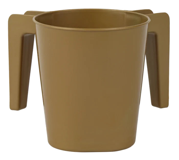 Wash Cup: Plastic - Gold
