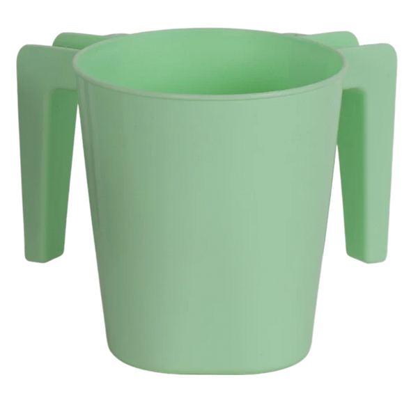Wash Cup: Plastic - Pastel Green