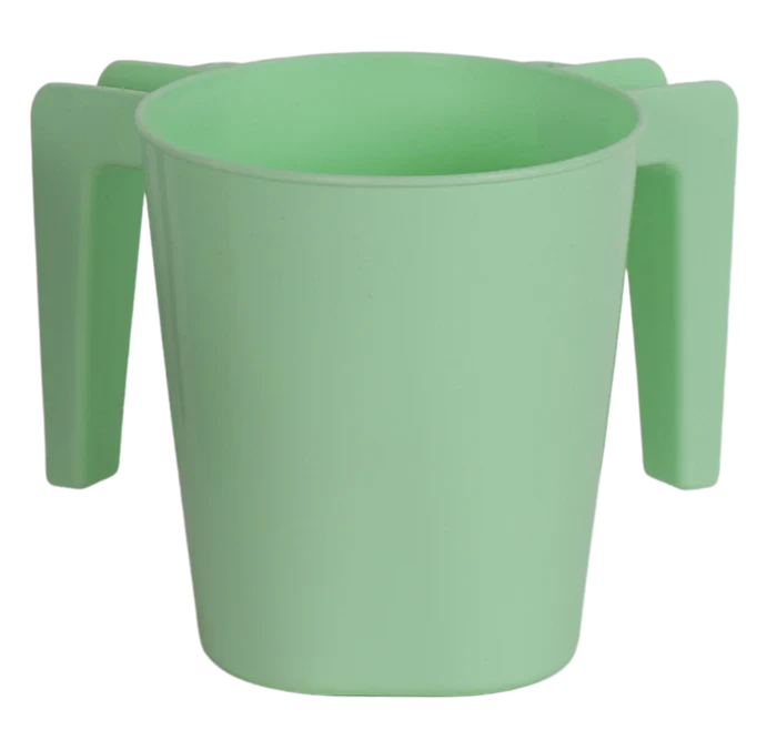 Wash Cup: Plastic - Pastel Green