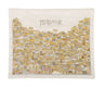 Emanuel Full Embroidered Afikoman Bag Jerusalem-- Gold (EM-AMC13)