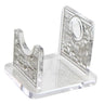 Shofar Stand: Lucite With Metal Plates J