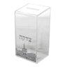 Tzedakah Box: Lucite Jerusalem Design
