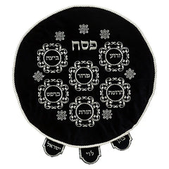 Matzah Cover: Seder Plate Design