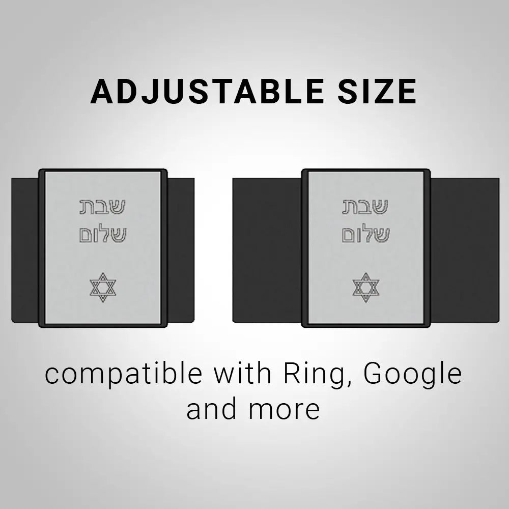Shabbat Doorbell Camera Cover