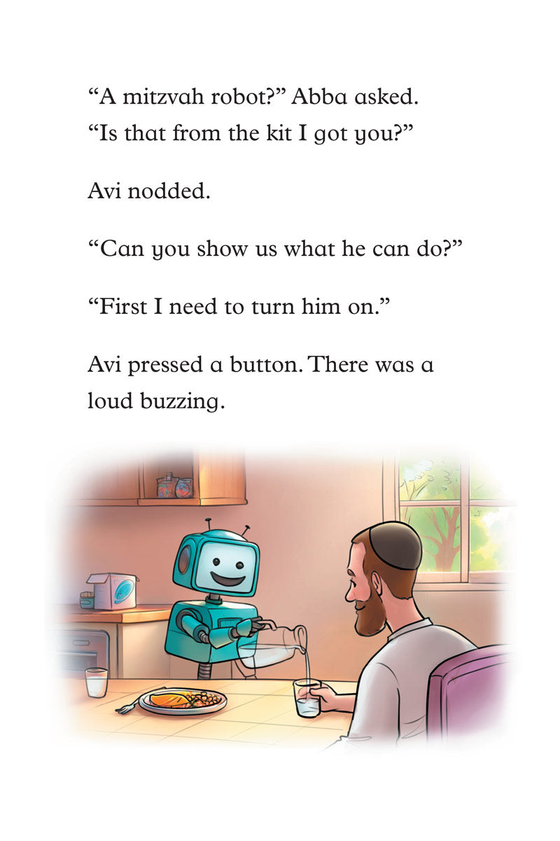 Avi's Mitzvah Robot — Menucha Publishers | Judaica Square Lakewood