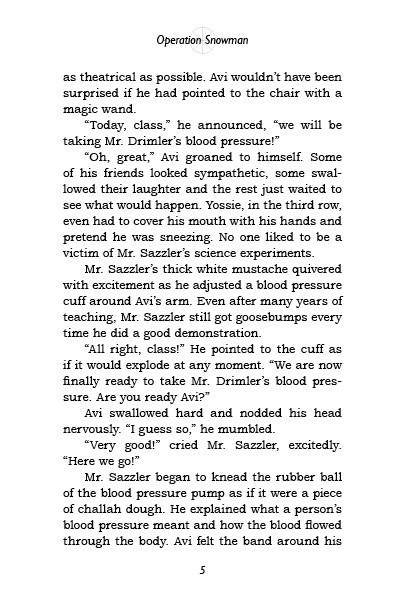 The Burksfield Bike Club: Book 4 - Operation Snowman by Chaim Finkelstein — Judaica Press (image 4)