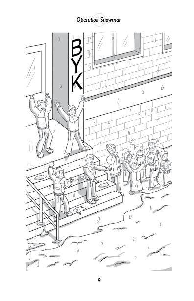 The Burksfield Bike Club: Book 4 - Operation Snowman by Chaim Finkelstein — Judaica Press (image 5)