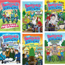 Burksfield Bike Club series (6 vol. set) — boys adventure six-book softcover set | Judaica Square Lakewood