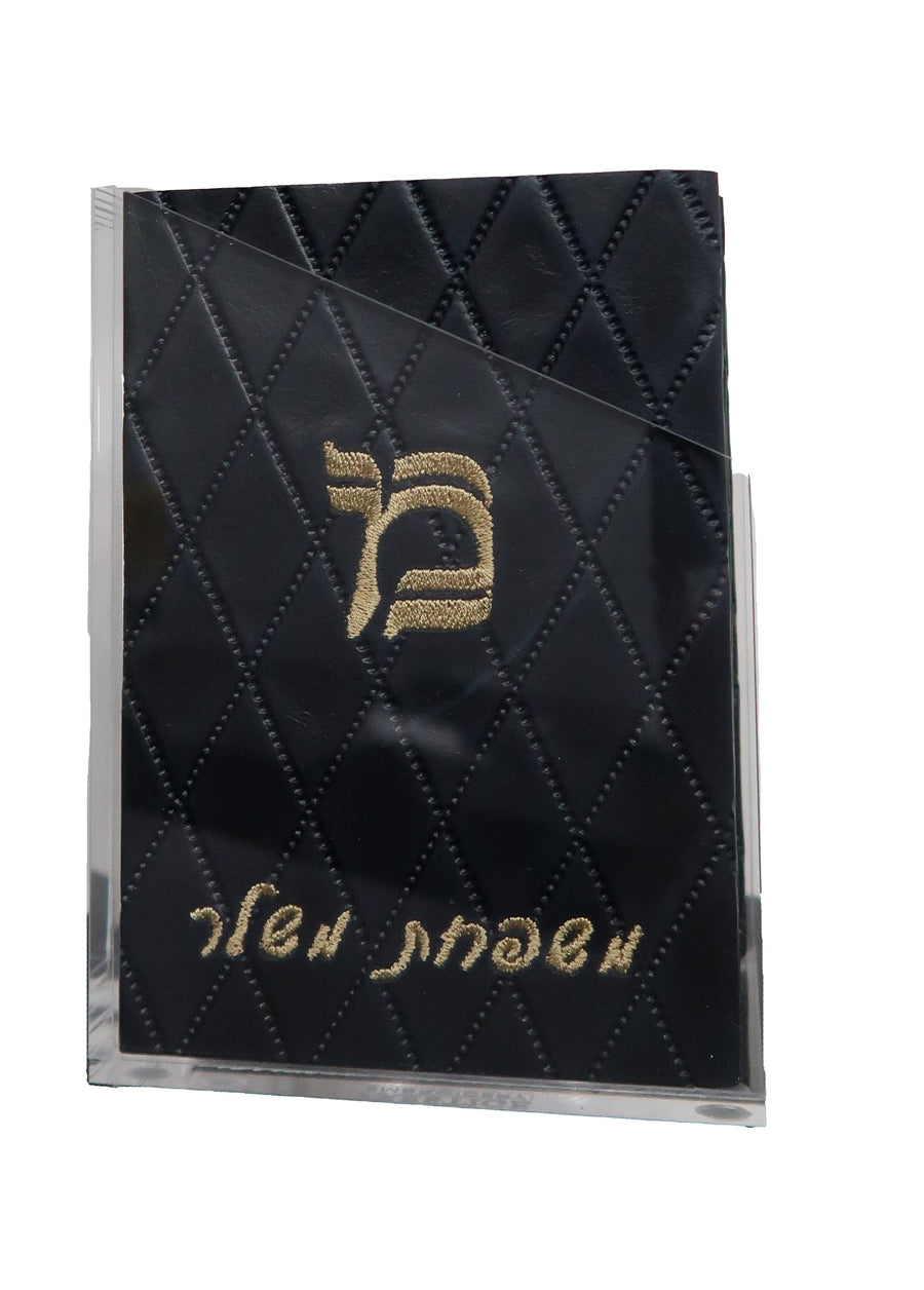 Personalization preview — Leather Bencher — Diamond & Chabad Design, Regal Collection