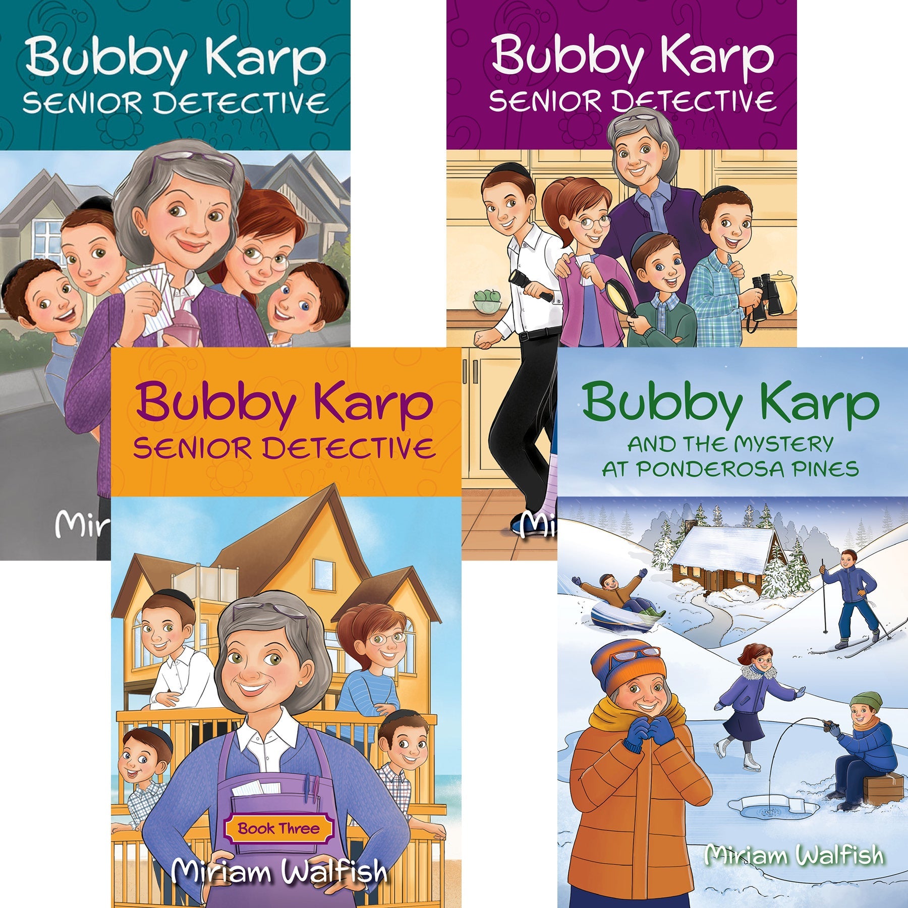Bubby Karp Series (4 vols.) by Miriam Walfish — Judaica Press