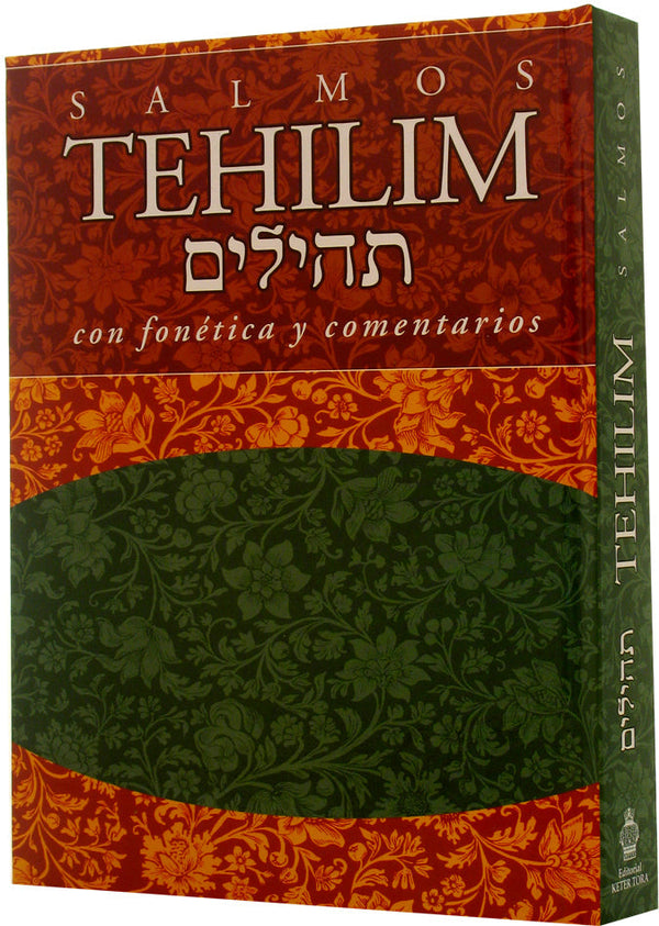 Salmos Tehilim Con Fonetica Y Comentarios- Tehillim with Commentary Hebrew/Spanish Phonetic (BKS-STCFYC)