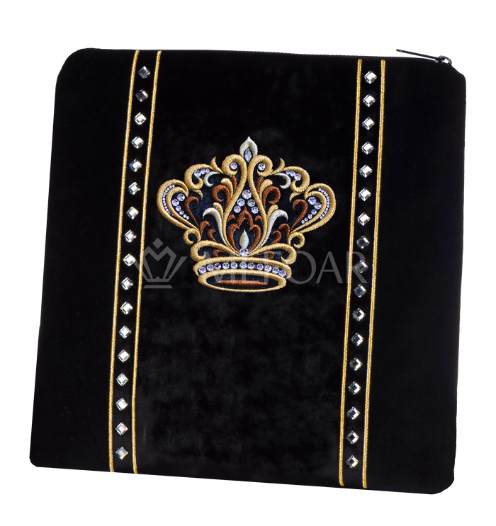 Velvet Tallis and Tefillin Bag 348B1 - Tallis Bags | Judaica Square Lakewood