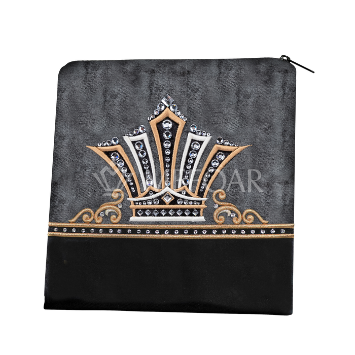 Velvet Tallis and Tefillin Bag 381B4 - Tallis Bags | Judaica Square Lakewood