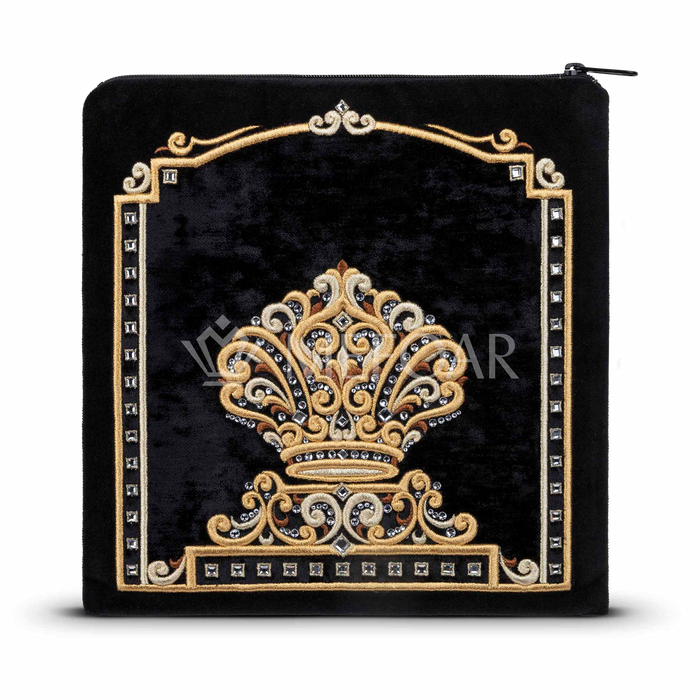 Velvet Tallis and Tefillin Bag 387B1 - Tallis Bags | Judaica Square Lakewood