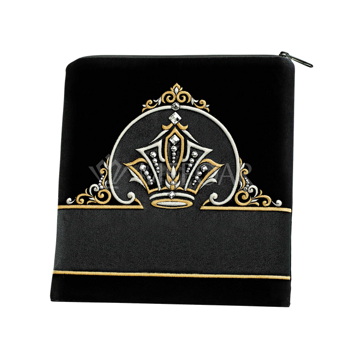 Velvet Tallis and Tefillin Bag 434B1 - Tallis Bags | Judaica Square Lakewood