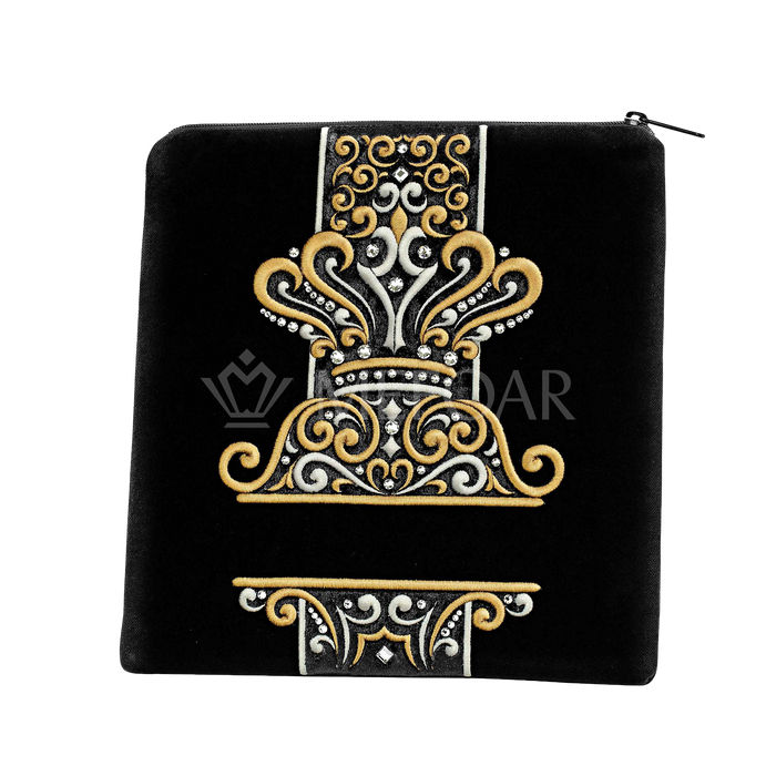 Velvet Tallis and Tefillin Bag 462B3 - Tallis Bags | Judaica Square Lakewood