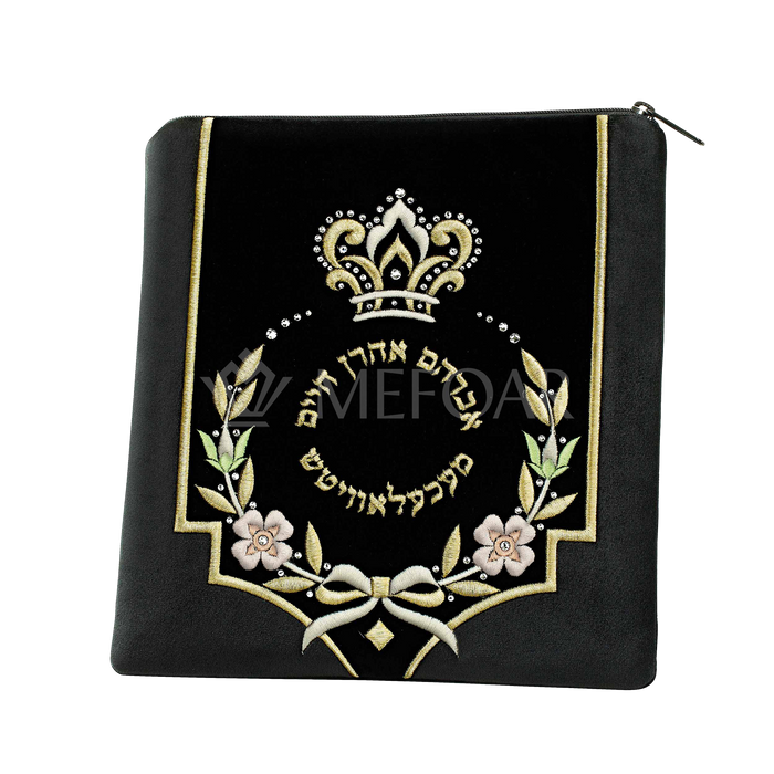 Velvet Tallis and Tefillin Bag 476B1 - Tallis Bags | Judaica Square Lakewood