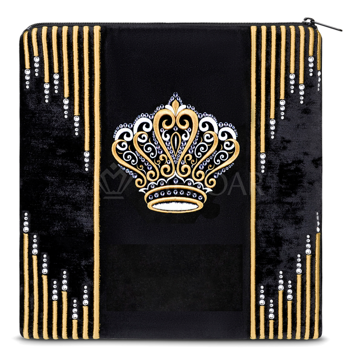 Velvet Tallis and Tefillin Bag 496B6 - Tallis Bags | Judaica Square Lakewood