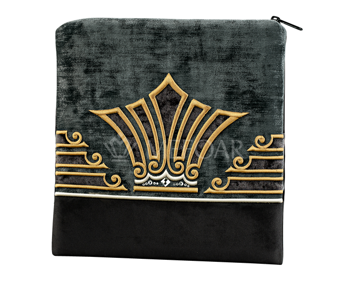 Velvet Tallis and Tefillin Bag 502B2 - Tallis Bags | Judaica Square Lakewood