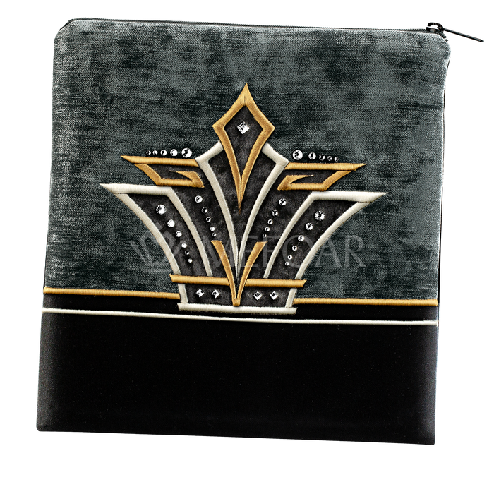 Velvet Tallis and Tefillin Bag 532B1 - Tallis Bags | Judaica Square Lakewood