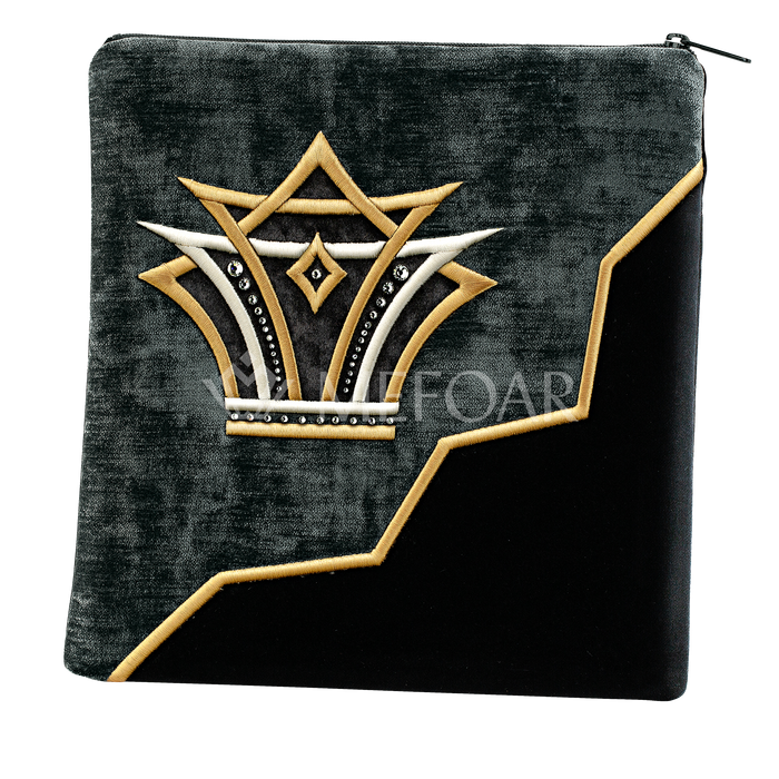 Velvet Tallis and Tefillin Bag 536B2 - Tallis Bags | Judaica Square Lakewood