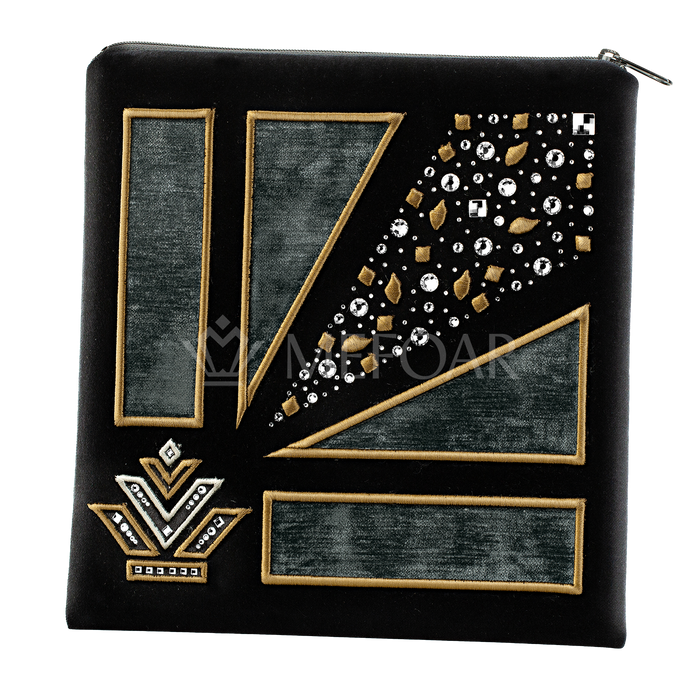 Velvet Tallis and Tefillin Bag 584B1 - Tallis Bags | Judaica Square Lakewood