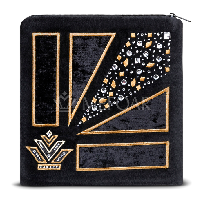 Velvet Tallis and Tefillin Bag 584B2 - Tallis Bags | Judaica Square Lakewood