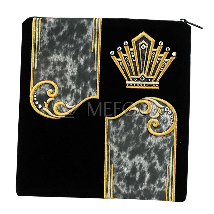 Velvet Tallis and Tefillin Bag 586B1 - Tallis Bags | Judaica Square Lakewood