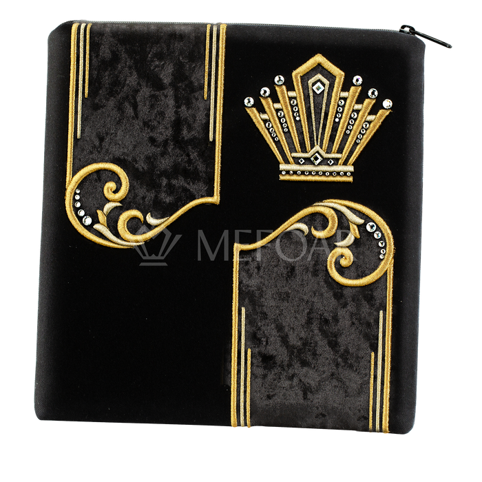 Velvet Tallis and Tefillin Bag 586B2 - Tallis Bags | Judaica Square Lakewood