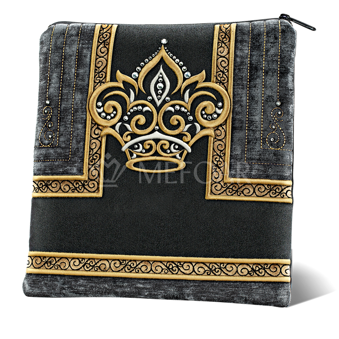 Velvet Tallis and Tefillin Bag 618B1 - Tallis Bags | Judaica Square Lakewood