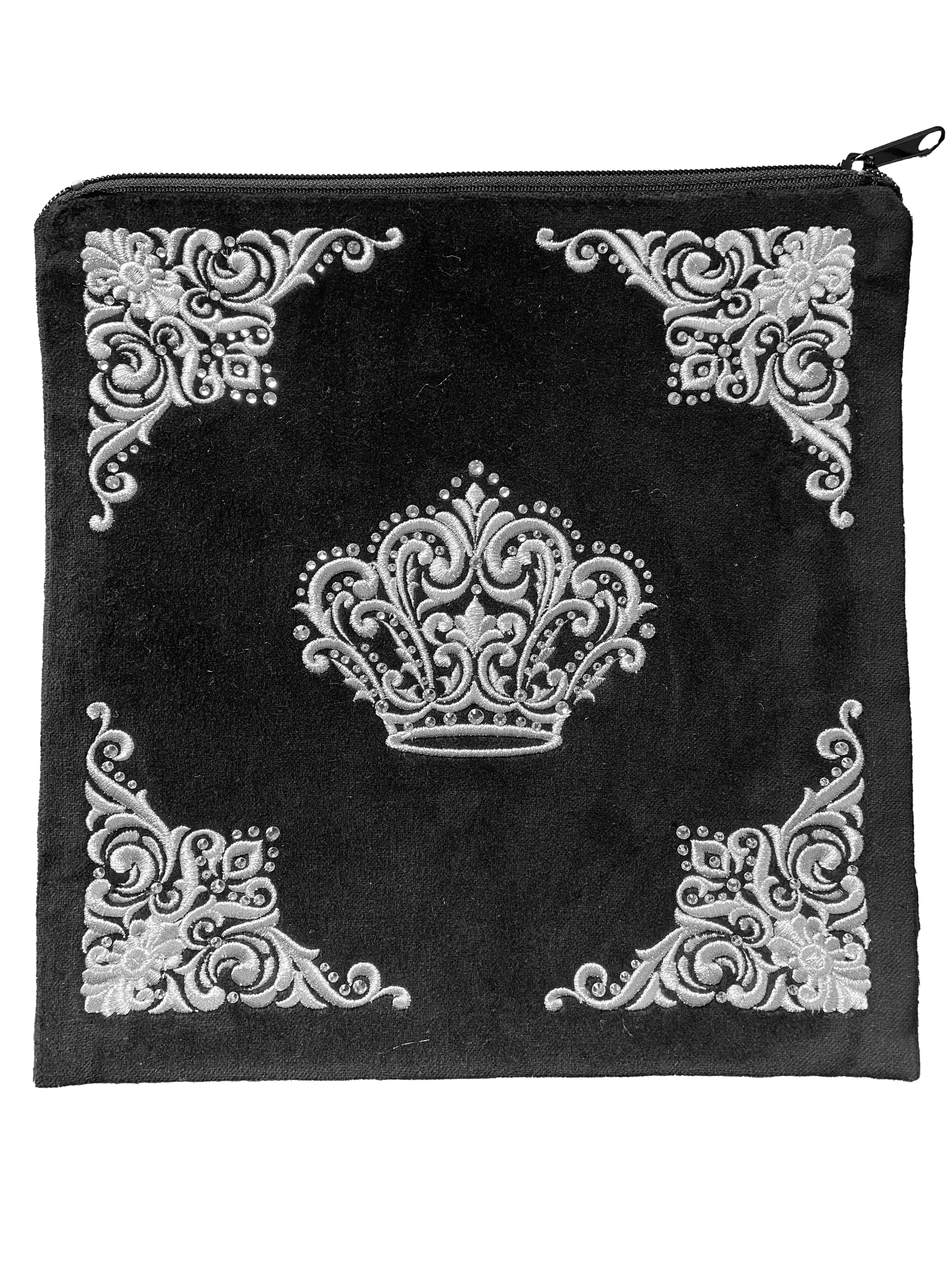 Four Corner Design with Crown Velvet  Bag #182 - Judaica Accessories