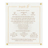 BT Shalom Collection: Faux Leather Al Hamichya with Gold Embroidery Wall Art - C