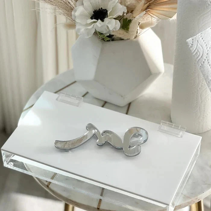BT Shalom Collection: Lucite Multi-Purpose Shabbos Box