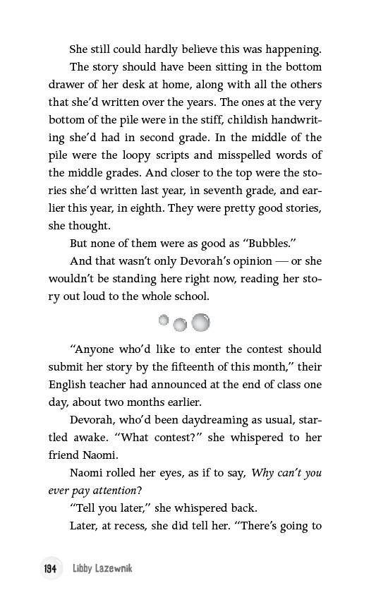Bubbles and other stories by Libby Lazewnik — Judaica Press (image 3)