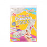 Chanukah color-in socks craft for kids | Judaica Square Lakewood