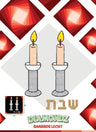 Diamondz shabbos Lecht — Craft Kit by BZ Kinder | Judaica Square Lakewood