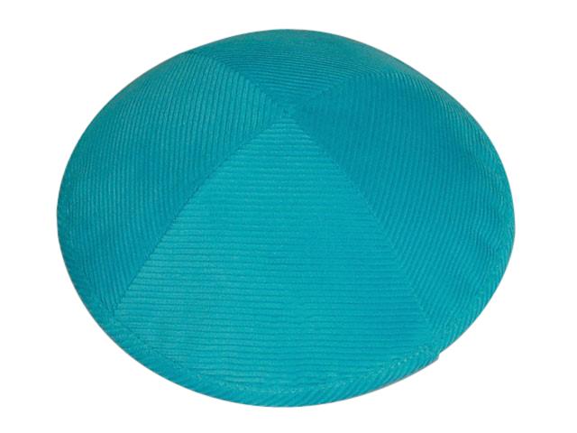 Close-up of Corduroy Kippah lining and stitching