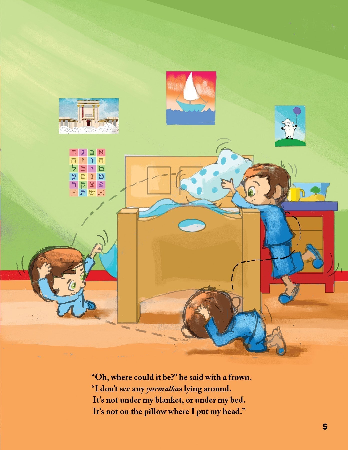 Berel and the Missing Yarmulka by Yosef Kaufmann — Judaica Press (image 4)