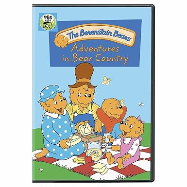 Berenstain Bears - Adventures in Bear Country (DVD) — Jewish music DVD | Judaica Square Lakewood