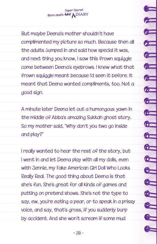 Bina Lobell's Super-Secret Diary — Judaica Press (image 2)