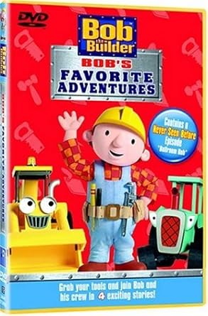 Bob the Builder - Bob's Favorite Adventures (DVD) — Jewish music DVD | Judaica Square Lakewood