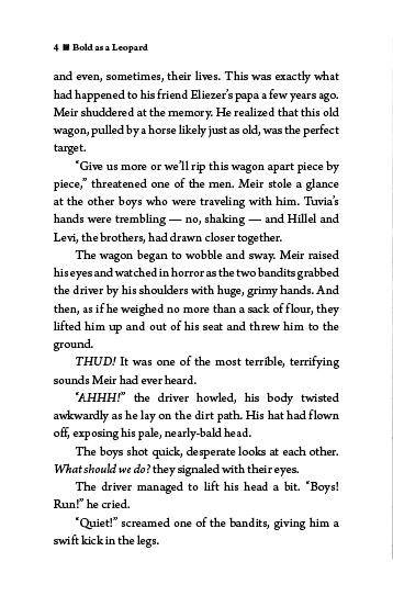 Bold as a Leopard — inside page 2