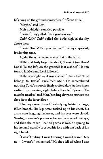 Bold as a Leopard — inside page 6
